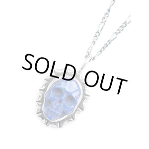 画像: リーダウニー/スカルペンダント（ラピスラズリ）｜Lee Downey