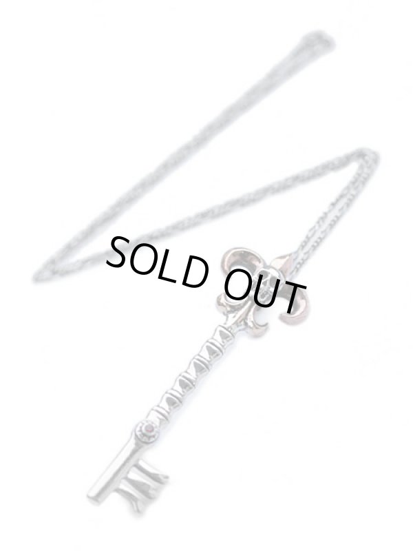 ジョニーデップ愛用アクセサリー「リーダウニー」スカルキーペンダント（木目金）