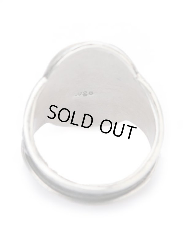 ジョニーデップ愛用アクセサリー「リーダウニー」ラージスカルリング(マンモスの牙)