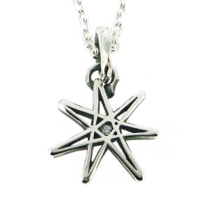 画像: クールダスト/[七芒星 シルバーネックレス]seven pointed star pendant｜FUNKOUTS-cooldust