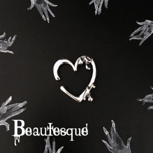 画像: ビュウテスク/[ハート イヤーカフ]Melting Heart-cuff/Beautesque