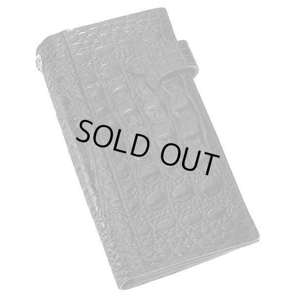 アンティークロングウォレット（クロコスタイルミッドナイトパープル）｜アルテミスクラシック 