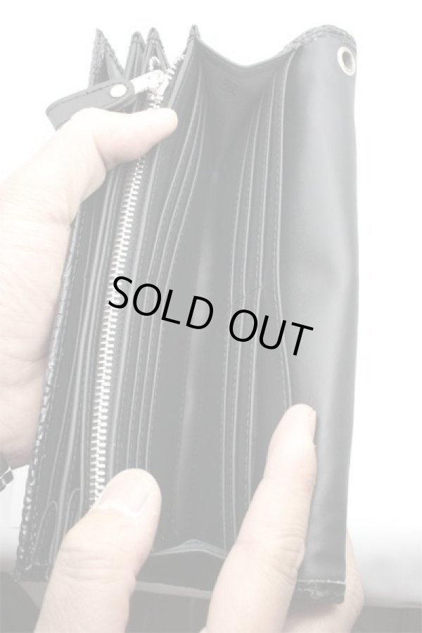 イーグルコーナーロングウォレット（クロコスタイルミッドナイトパープル）｜アルテミスクラシック