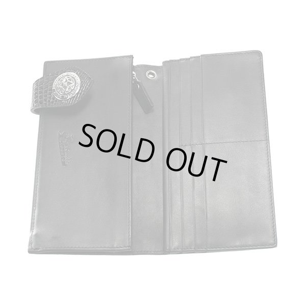 アンティークロングウォレット（クロコスタイルミッドナイトパープル）｜アルテミスクラシック 