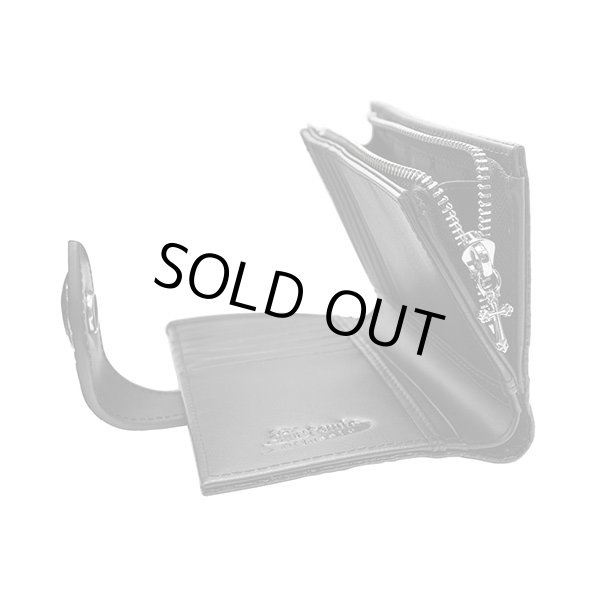 アンティークミディアムウォレット（クロコスタイルミッドナイトパープル）｜アルテミスクラシック 