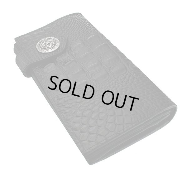 アンティークロングウォレット（クロコスタイルミッドナイトパープル）｜アルテミスクラシック 