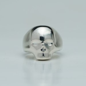 画像: アークシルバーアクセサリーズ/スカルリング/silhouette skull small ring [silver] シルバーリング