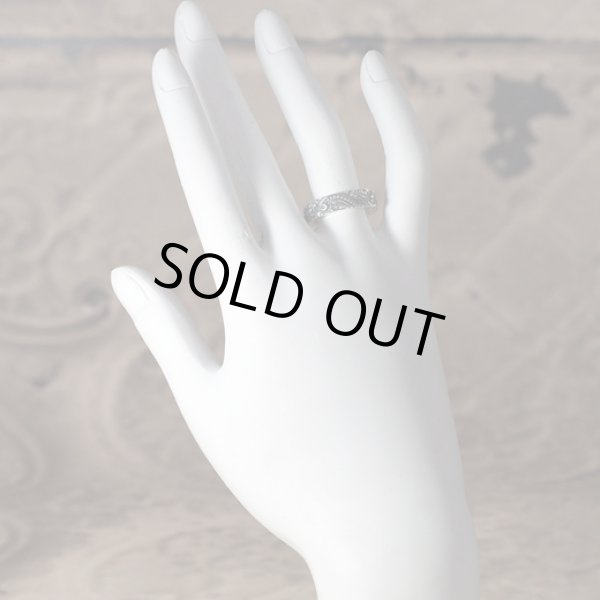 [ペアリングセット]アカンサスモチーフのシルバーペアリング