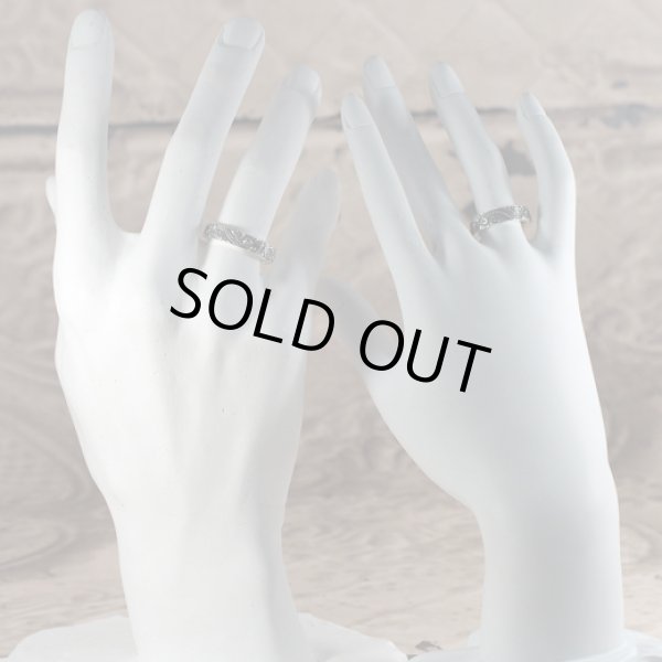 古代ギリシャ建築の代表的モチーフ「アカンサス」のシルバーリング｜Guardia/ガルディア