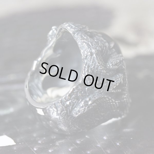 ヒドラのシルバーリング｜９つの頭をもつ蛇の怪物