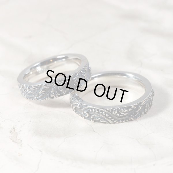 古代ギリシャ建築の代表的モチーフ「アカンサス」のシルバーリング｜Guardia/ガルディア