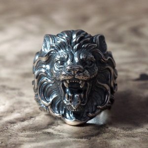 画像: ガルディア [ライオン/シルバーリング/シルバー925] Nemean Lion（ネメアの獅子）