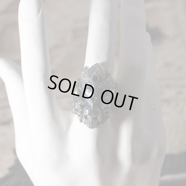 悪鬼を喰らう黒き女神カーリーのシルバーリング｜Guardia/ガルディア