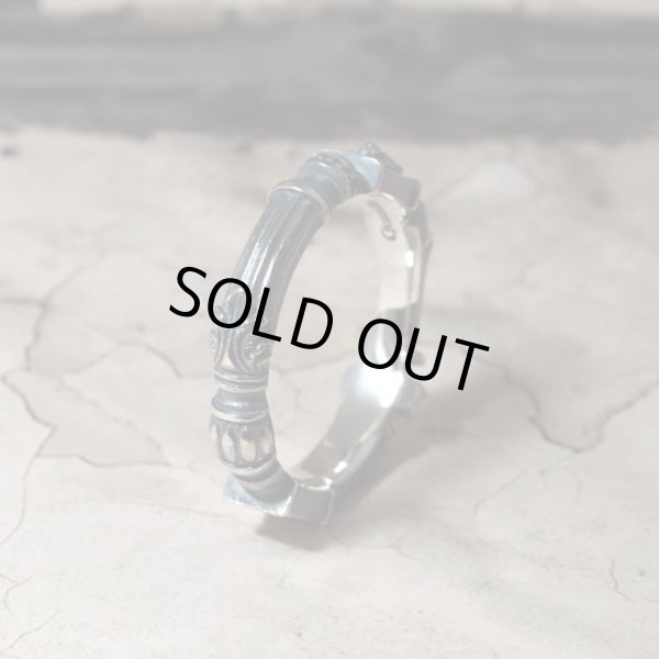 古代ギリシャ建築の円柱からイメージしたシルバーリング｜Guardia/ガルディア