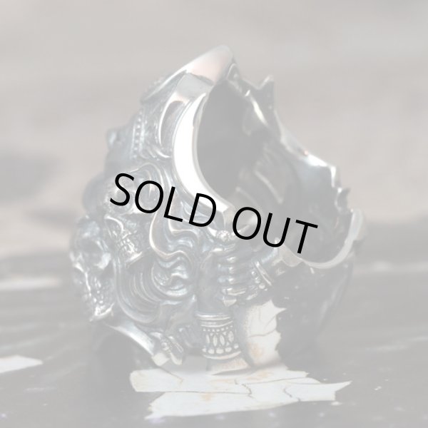 悪鬼を喰らう黒き女神カーリーのシルバーリング｜Guardia/ガルディア