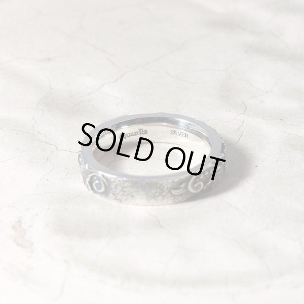 古代ギリシャ建築の代表的モチーフ「アカンサス」のシルバーリング｜Guardia/ガルディア