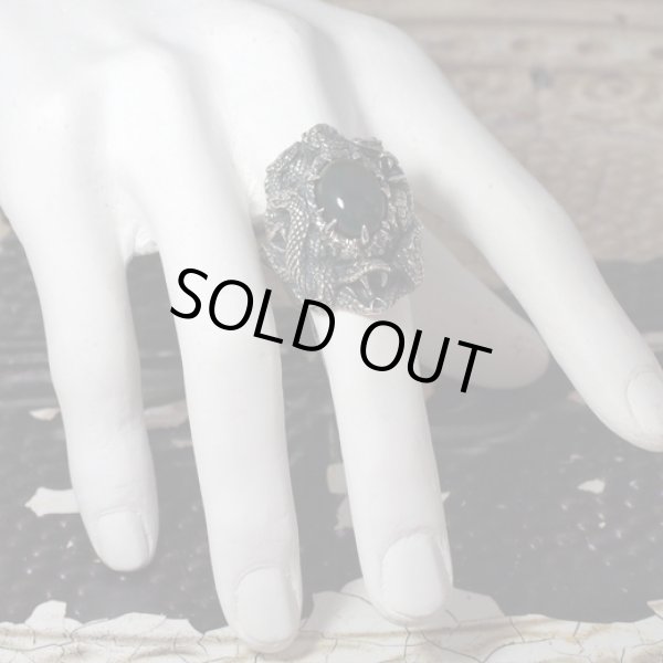 ヒドラのシルバーリング｜９つの頭をもつ蛇の怪物