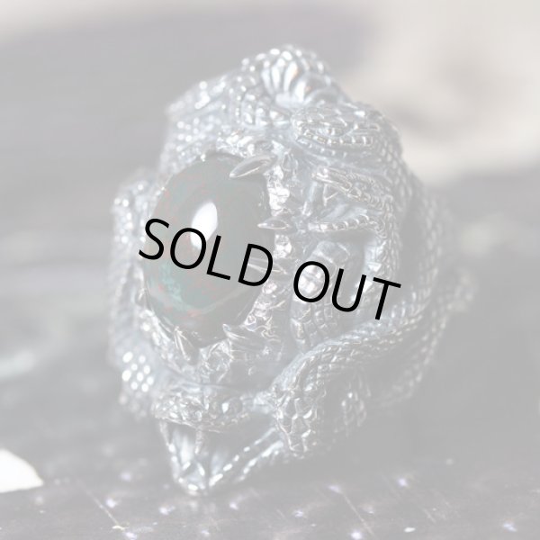 ヒドラのシルバーリング｜９つの頭をもつ蛇の怪物