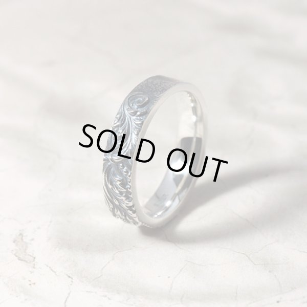 古代ギリシャ建築の代表的モチーフ「アカンサス」のシルバーリング｜Guardia/ガルディア