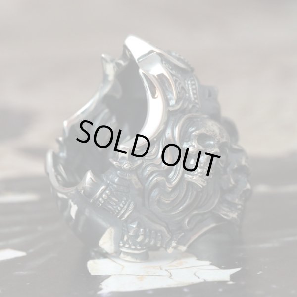 悪鬼を喰らう黒き女神カーリーのシルバーリング｜Guardia/ガルディア