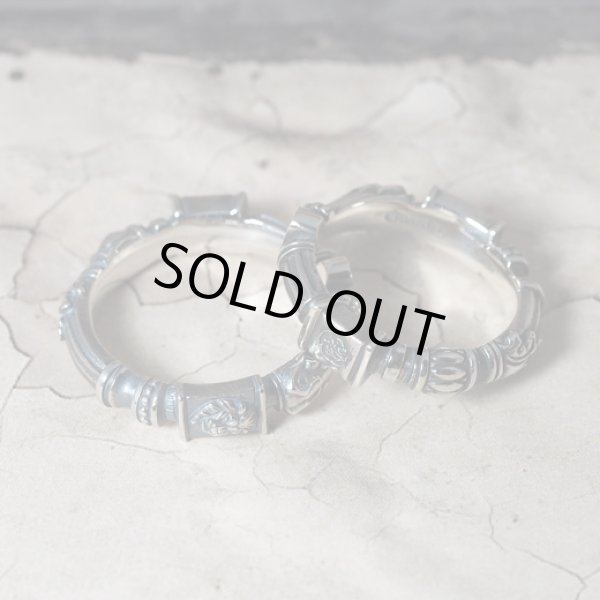 古代ギリシャ建築の円柱からイメージしたシルバーリング｜Guardia/ガルディア