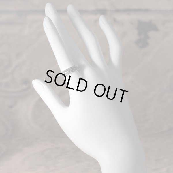 [ペアリングセット]アカンサスモチーフのシルバーペアリング