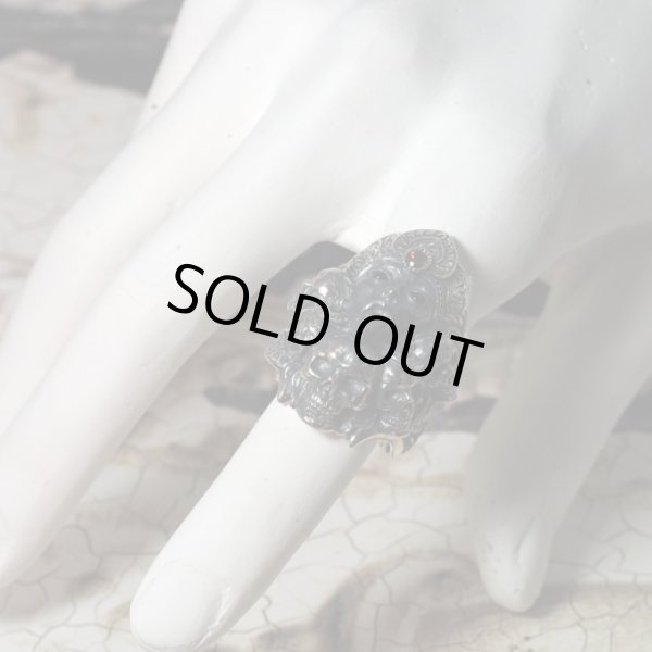 悪鬼を喰らう黒き女神カーリーのシルバーリング｜Guardia/ガルディア