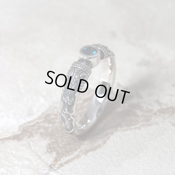 西洋の柱をモチーフにしたシルバーリング｜Guardia/ガルディア