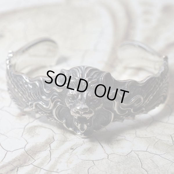 ライオンのシルバーバングル｜Guardia/ガルディア