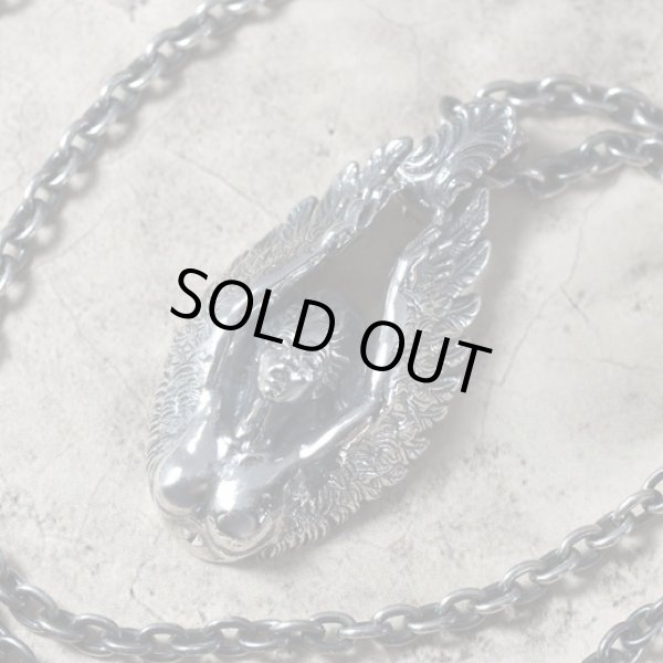 海の魔物セイレーンのシルバーネックレス｜Guardia/ガルディア