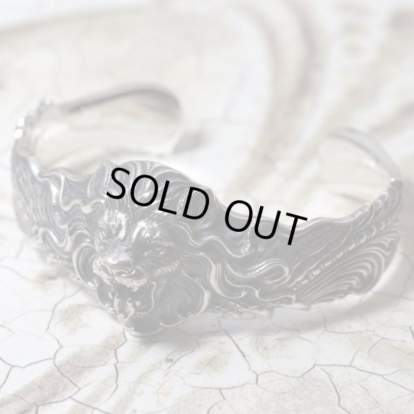 ライオンのシルバーバングル｜Guardia/ガルディア