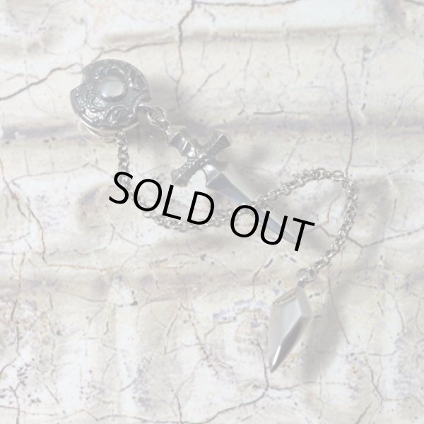 ダガーと鏃（やじり）のシルバーピアス｜Guardia/ガルディア