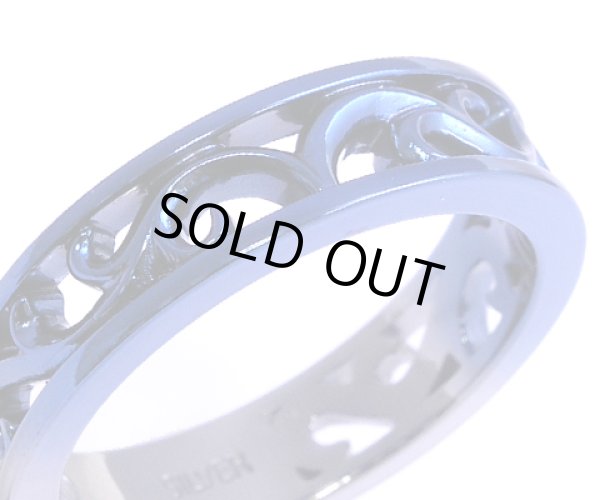 【ペアリング セット】アラベスクリング（ブルー＆ピンクグラデーション）/AQUA SILVER（アクアシルバー）