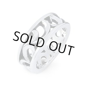 画像: アクアシルバー/アラベスクリング（ブラック）