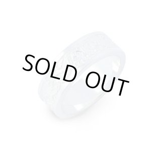 画像: アクアシルバー/クラシカルデザインリリーリング(ホワイト)