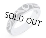 画像: アクアシルバー/[アラベスクリング]Arabesque ring（ブラックストーン）