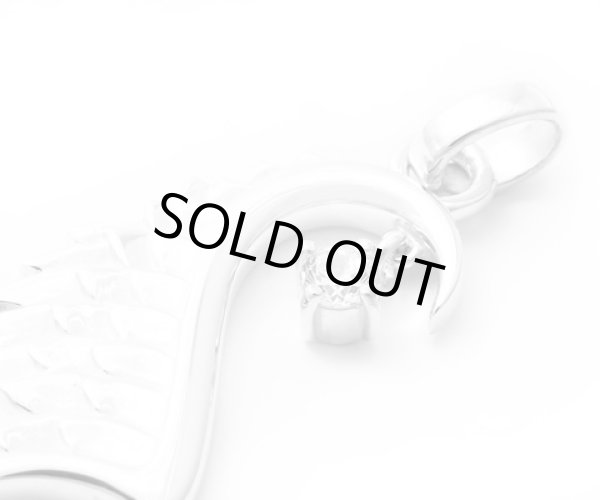 フェザー&ストーンネックレス/AQUA SILVER(アクアシルバー)