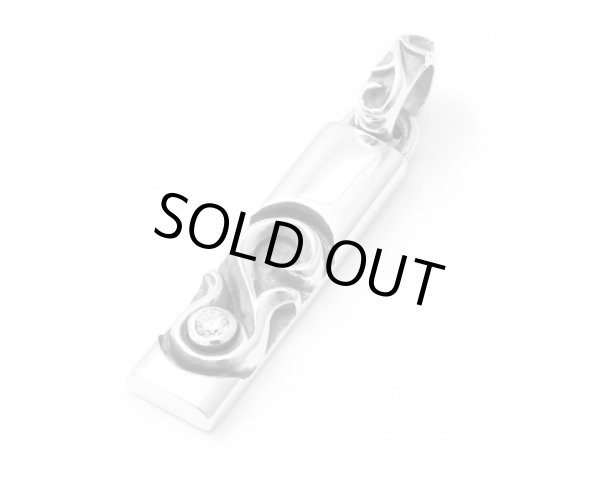 【ペアネックレス セット】アラベスクネックレス（ブラック＆ホワイト）/AQUA SILVER（アクアシルバー）