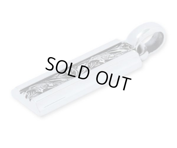 クラシカルデザインプレート（ブラック）/AQUA SILVER（アクアシルバー）