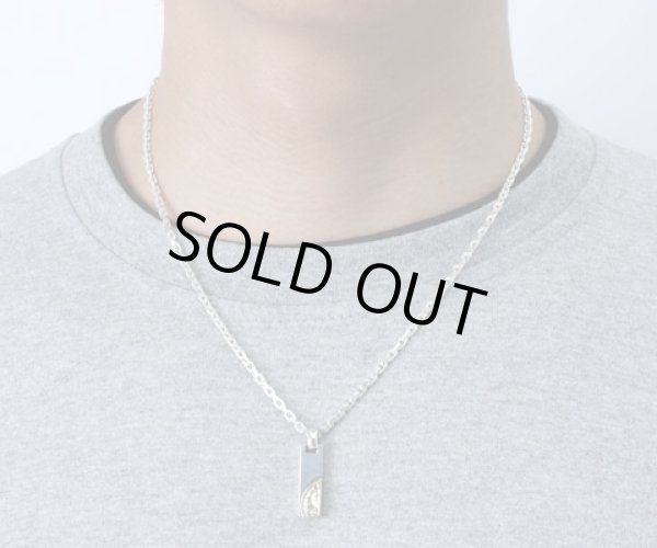 ６ペンスコインペンダント（シルバー＆ブラス） /AQUA SILVER（アクアシルバー）