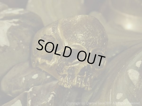 [スカルリング]ヴァニタスリング（ブラス）/Quetzal （ケツァール）