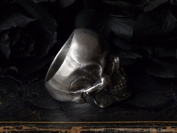 [スカルリング]ラージタナトスリング２（シルバー）/Quetzal（ケツァール）