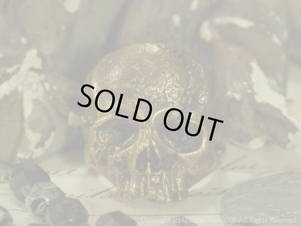 [スカルリング]ヴァニタスリング（ブラス）/Quetzal （ケツァール）