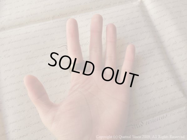 [スカルリング]タナトスリング２（ブラス）/Quetzal（ケツァール）