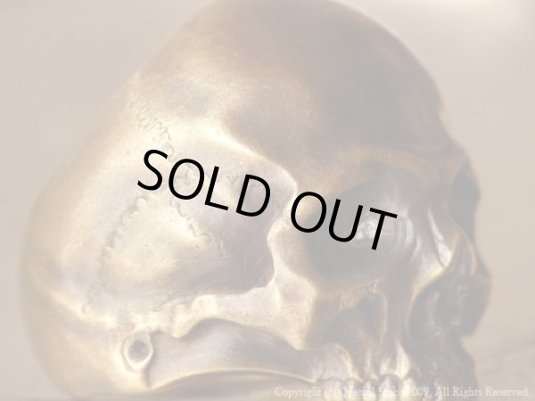 [スカルリング]タナトスリング２（ブラス）/Quetzal（ケツァール）