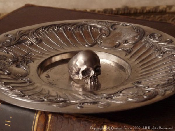 [スカルリング]タナトスリング２（シルバー）/Quetzal（ケツァール）