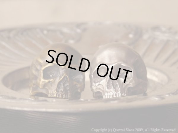 [スカルリング]タナトスリング２（ブラス）/Quetzal（ケツァール）