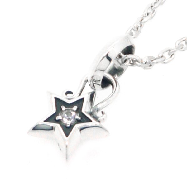 星のペンダントチャーム|アークシルバーアクセサリーズ