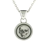 画像: アークシルバーアクセサリーズ/【スカル＆クロス コインペンダント】reverse coin pendant メンズ ブランド シルバーペンダント