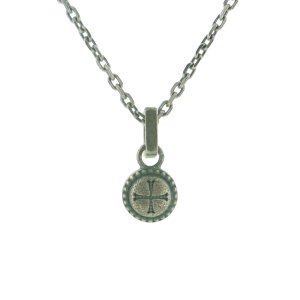 画像: アークシルバーアクセサリーズ/[クロスネックレス]saint cross mini pendant メンズ ブランド シルバーペンダント